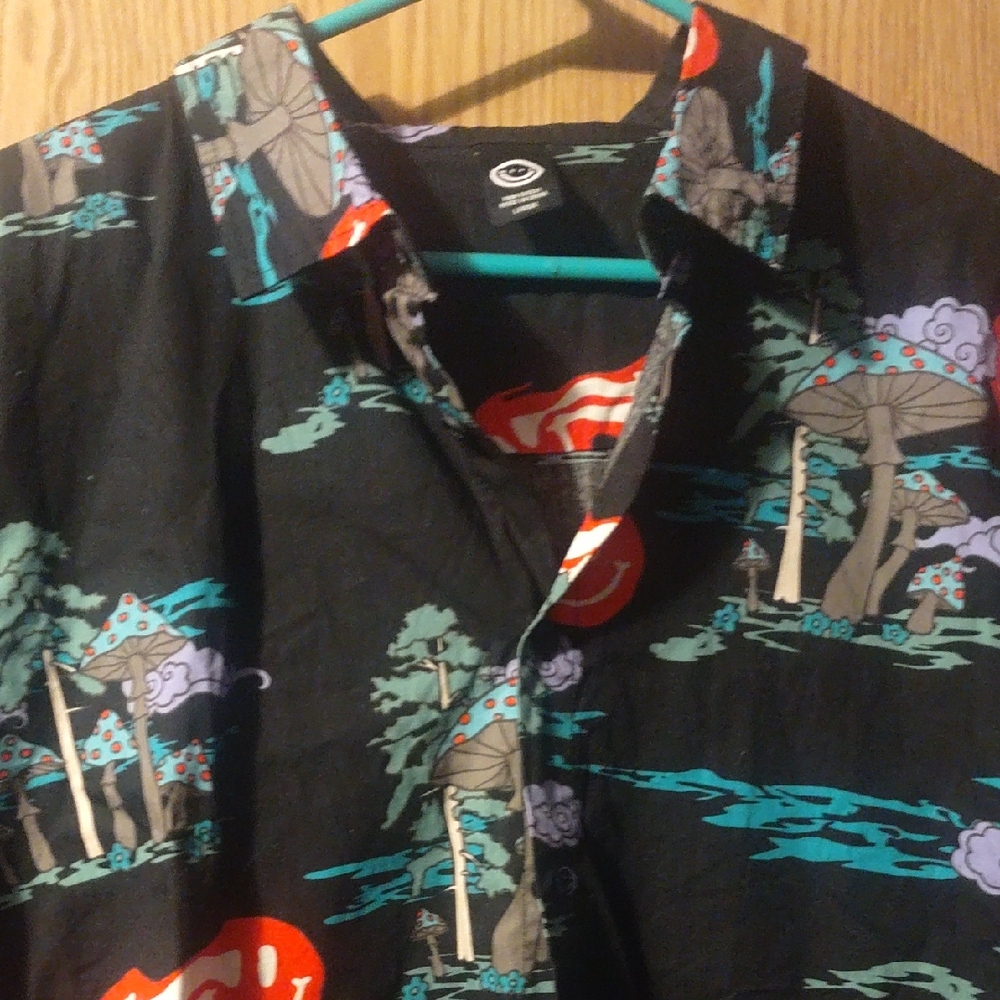 Neff Black Shirt with Unique Print